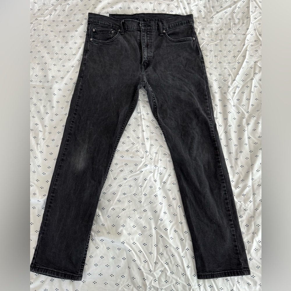 Levi's 502 Faded Black Jeans 36x32